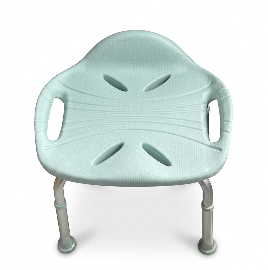 Shower Stool with Handles - Image 4