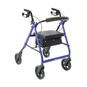 Aspire 4 Wheel Seat Walker Blue